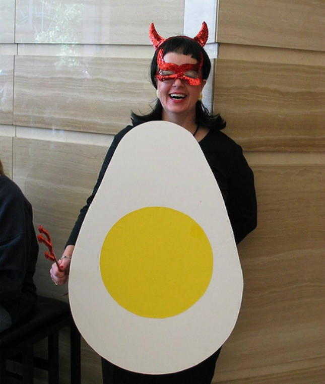 Egg Costume DIY
 From Bananas to Tacos These 50 Food Costumes Are Easy To DIY