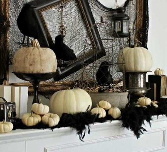 Elegant Halloween Home Decor
 70 Ideas For Elegant Black And White Halloween Decor