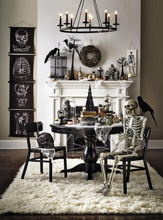 Elegant Halloween Home Decor
 70 Ideas For Elegant Black And White Halloween Decor