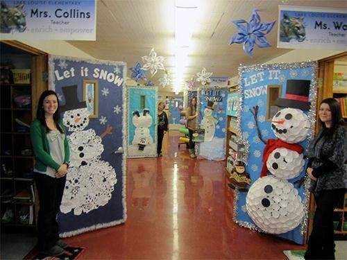 Elementary School Christmas Party Ideas
 ideas to decorate school hallway for christmas