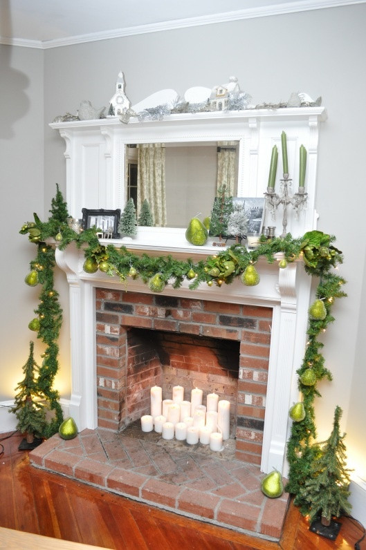 Fake Fireplace Christmas Decoration
 141 best images about My Fake Fireplace on Pinterest