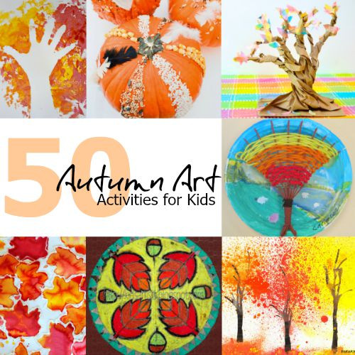 Fall Art Projects For Kids
 Open Ended Autumn Art Activities for Kids e Time Through