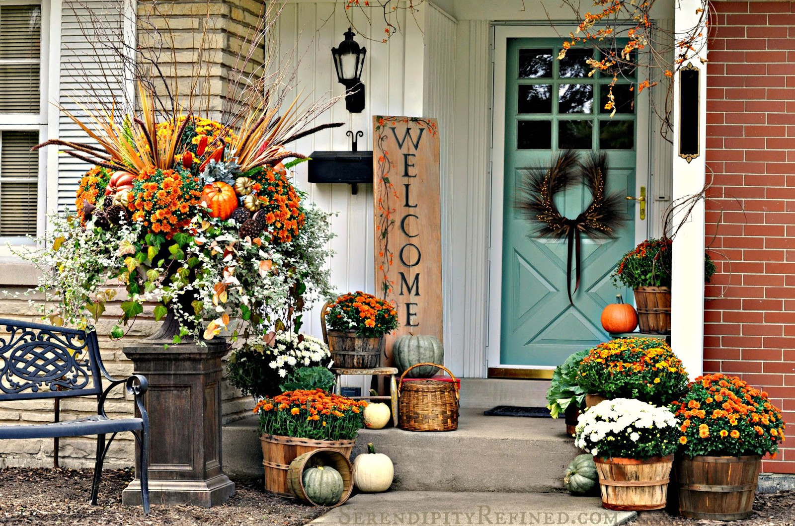 Fall Decor For Front Porch
 30 Fall Porch Decorating Ideas Ways to Decorate Your