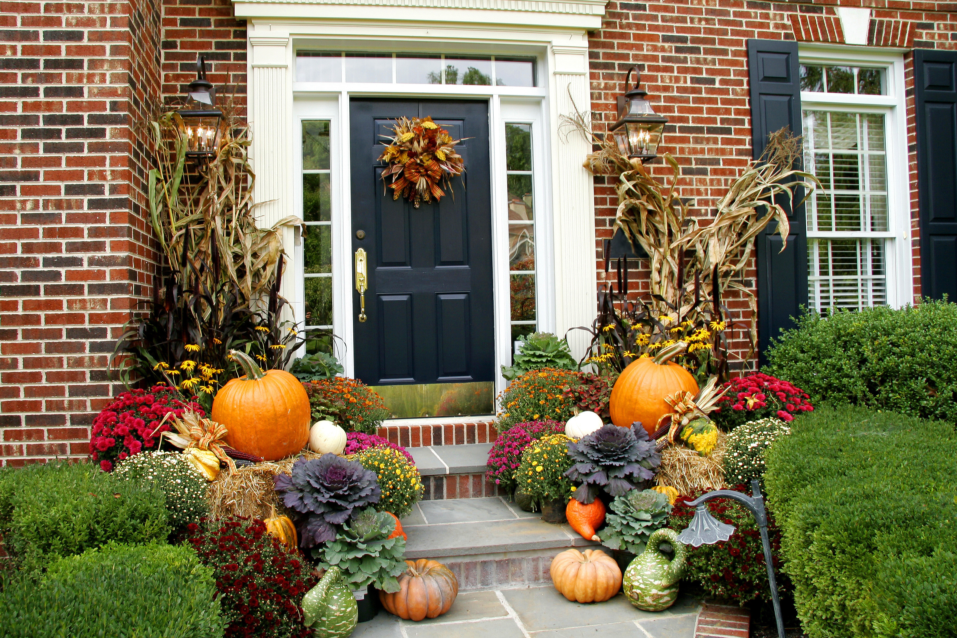 Fall Decor For Front Porch
 fall decorating ideas Archives Lombardo Homes