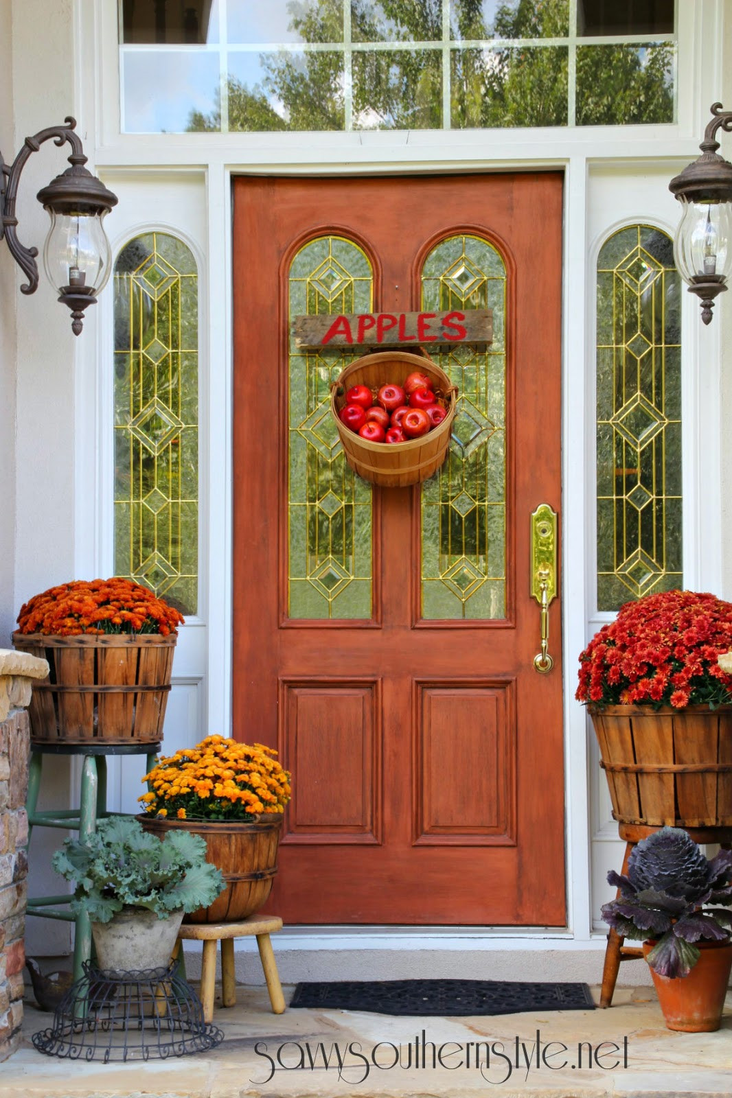 Fall Decor Front Porch
 Savvy Southern Style Fall Porch 2014 and Party