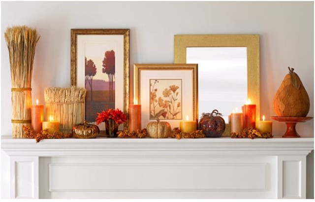 Fall Decorated Fireplace Mantels
 Transitioning Your Home For Fall