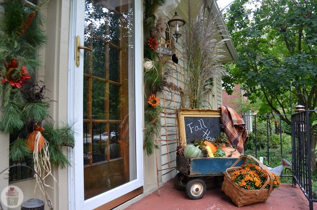 Fall Decorating Front Porch
 Fall Front Porch Decorating Hoosier Homemade