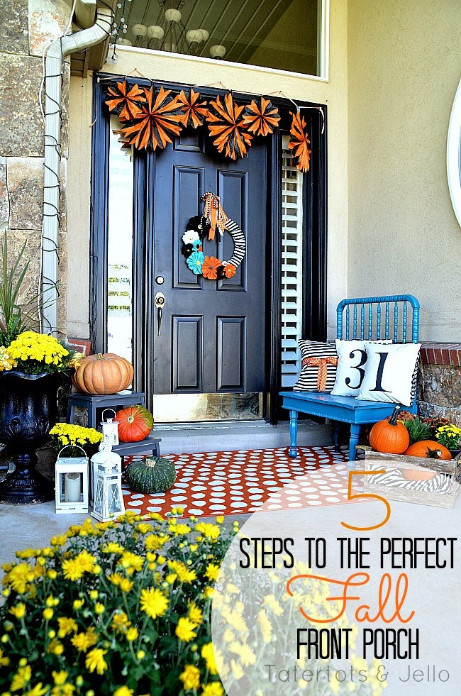 Fall Decoration For Front Porch
 25 Outdoor Fall Decor Ideas The Cottage Market
