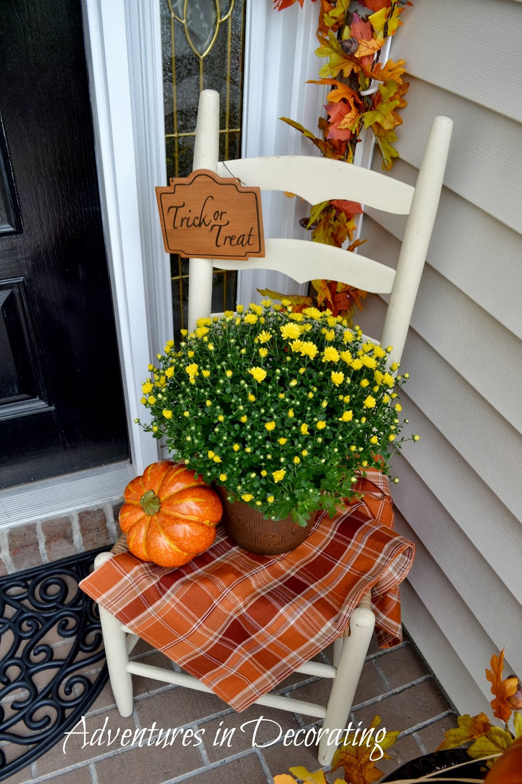 Fall Decoration For Front Porch
 Adventures in Decorating Our Fall Front Porch