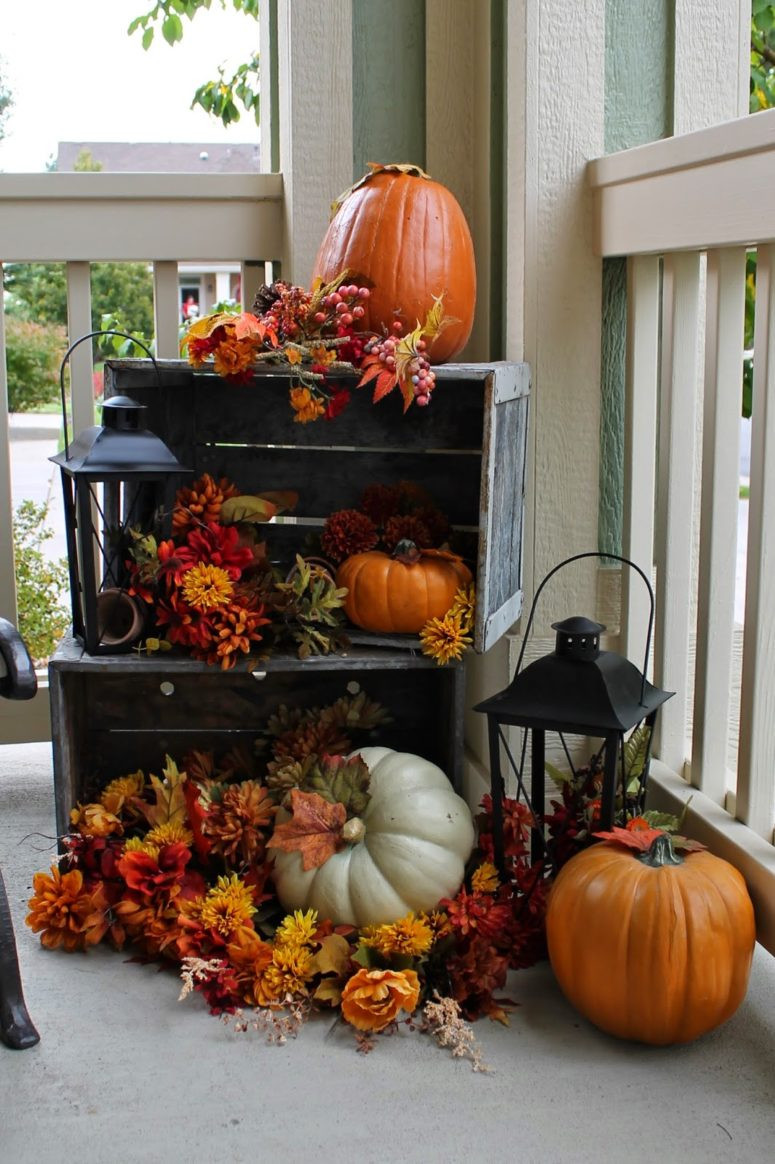 Fall Decoration For Front Porch
 120 Fall Porch Decorating Ideas Shelterness