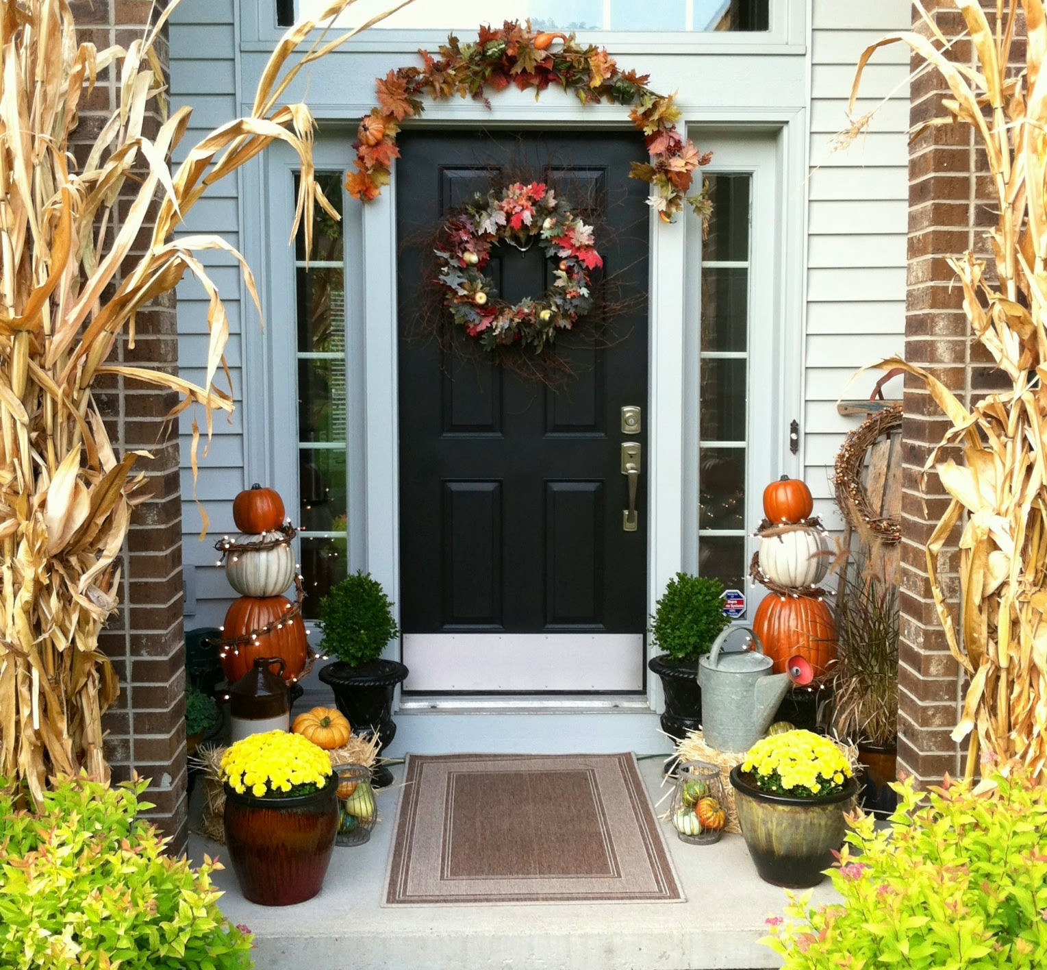 Fall Decoration For Porch
 Eleanor Olander This is me Fall Front Porch Decor