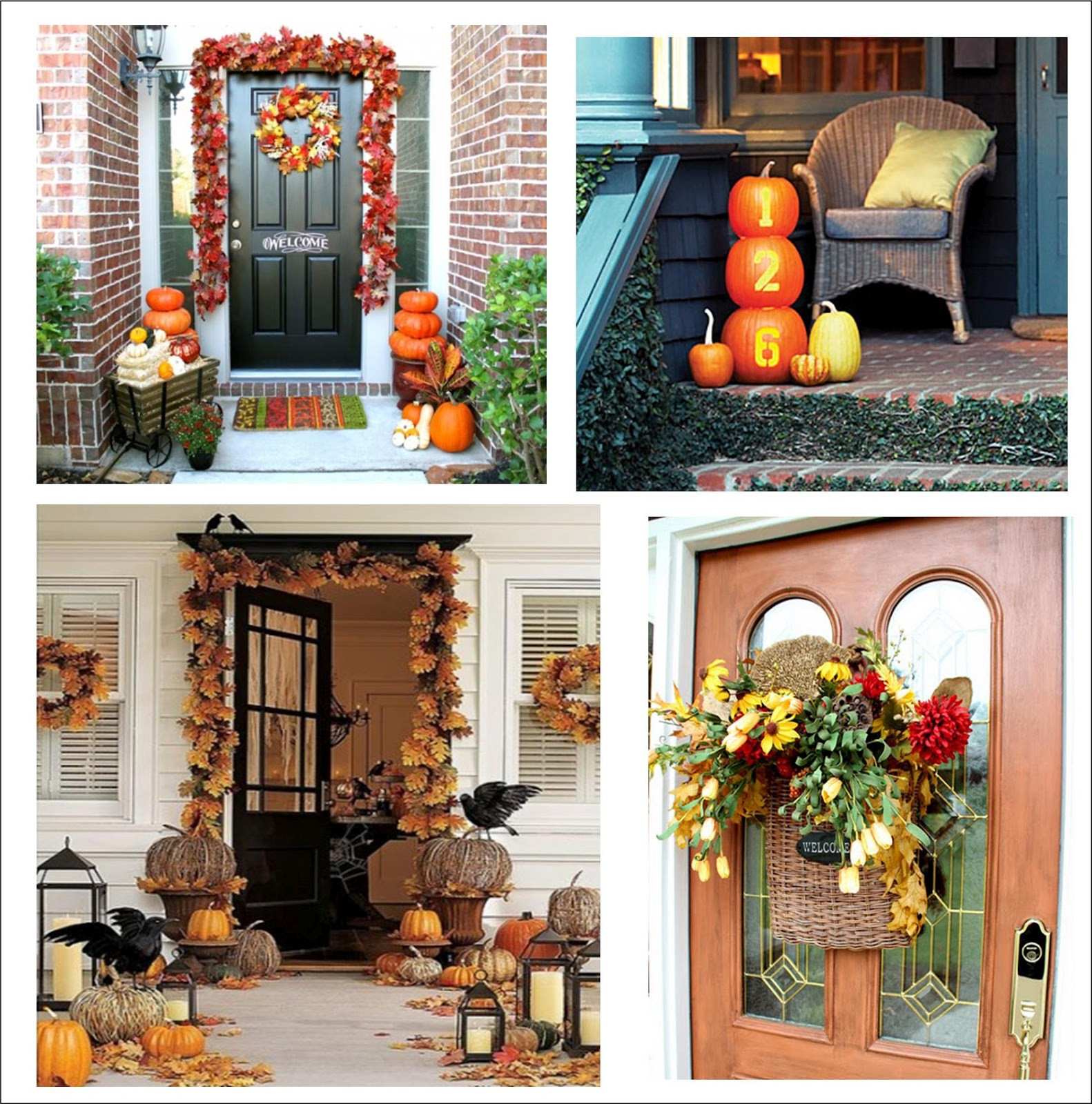 Fall Decoration For Porch
 It s Written on the Wall 90 Fall Porch Decorating Ideas