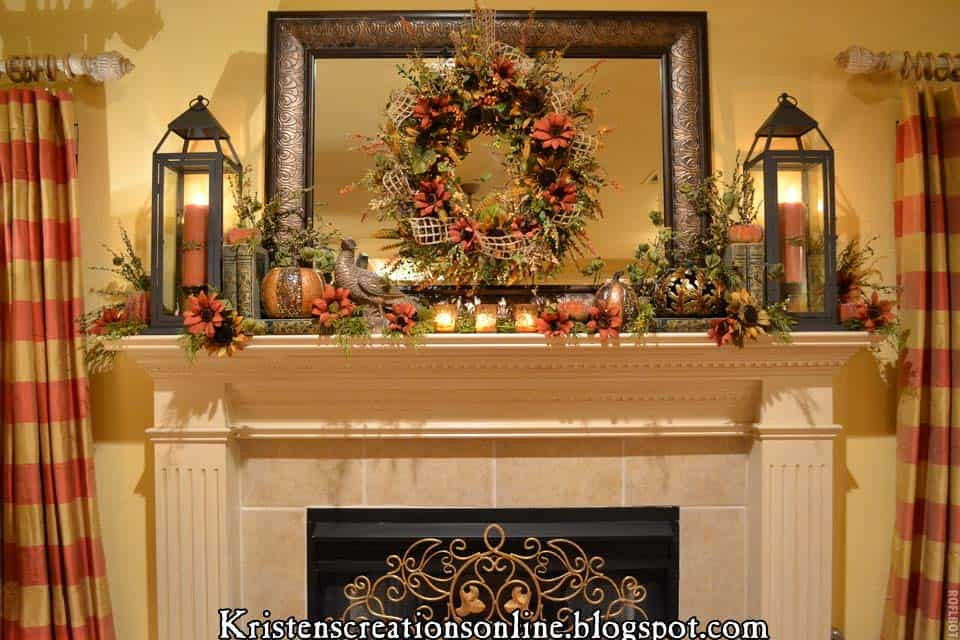 Fall Decorations For Fireplace Mantels
 30 Amazing fall decorating ideas for your fireplace mantel