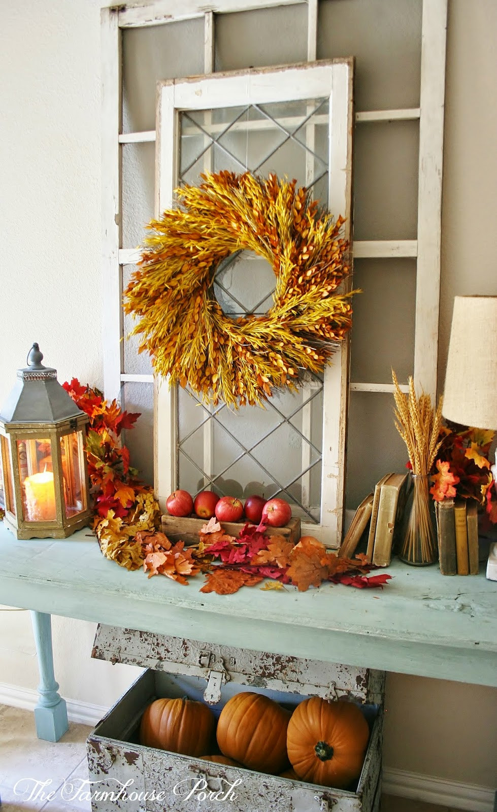 Fall Decorations For Porch
 The Farmhouse Porch