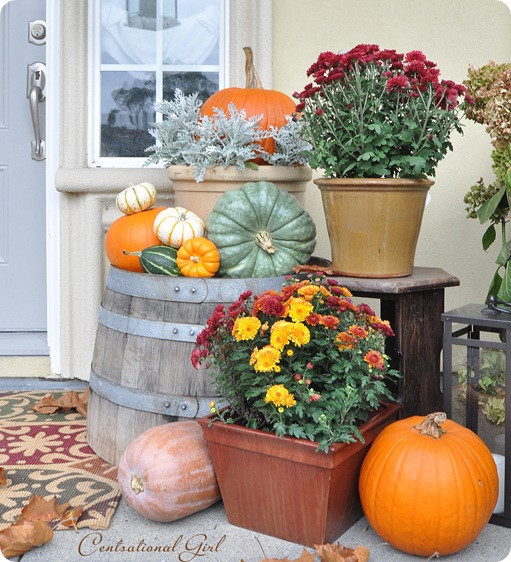 Fall Decorations For Porch
 Fall Porch Decorating Idea DIY Fall Curb Appeal