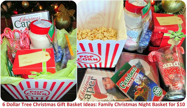 Family Christmas Gift Basket Ideas
 Maria Sself Chekmarev Dollar Store Last Minute Christmas
