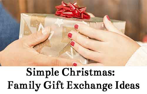 Family Christmas Gift Exchange Ideas
 Simple Christmas Family Gift Exchange Ideas Lil Moo