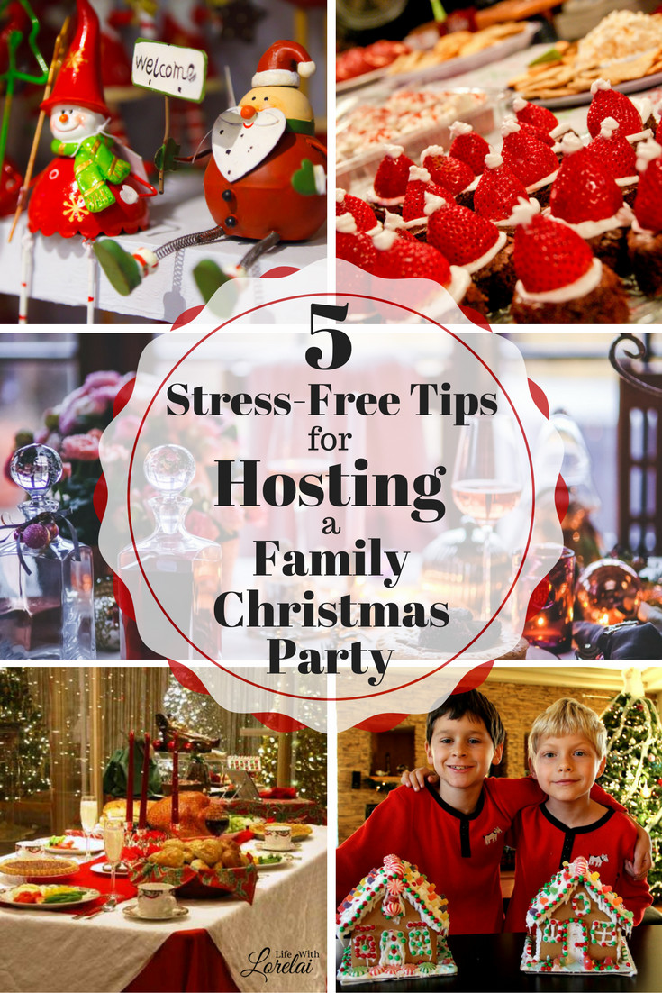 Family Christmas Party Ideas
 5 Tips for Hosting a Stress Free Family Christmas Party