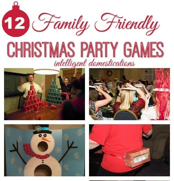 Family Christmas Party Ideas
 12 Family Friendly Party Games for 12 Days of Christmas