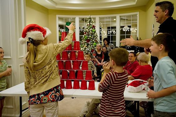 Family Christmas Party Ideas
 Minute to Win It style Christmas games for a party