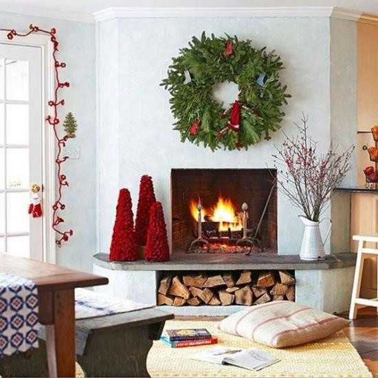 Family Room Christmas Decoration Ideas
 Merry Christmas Decorating Ideas for Living Rooms and