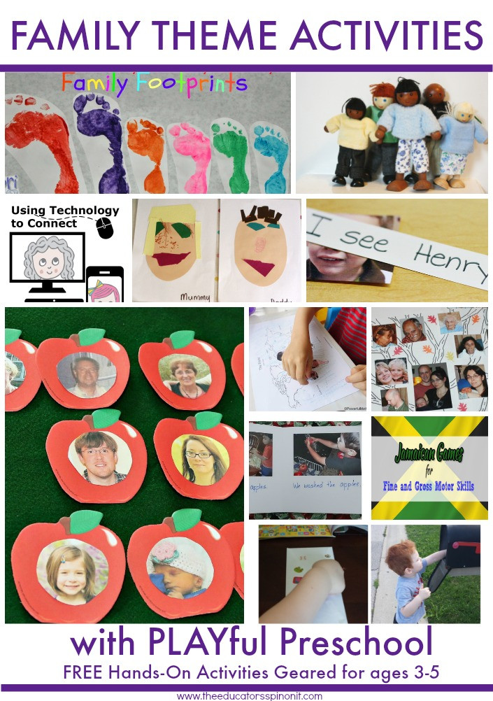 Family Themed Crafts For Toddlers
 Family Theme Preschool Activities Tips and Tricks for