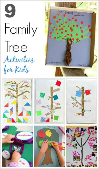 Family Themed Crafts For Toddlers
 9 Family Tree Activities for Kids Buggy and Buddy