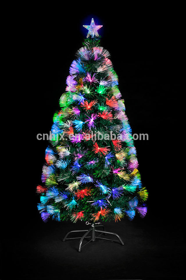 Fiber Optic Christmas Lighting
 Artifical Fiber Optic Lighting Christmas Tree Top Star