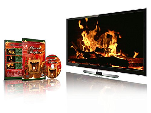 Fireplace Dvd With Christmas Music
 Christmas DVD Christmas Fireplace with Long Wood Fire