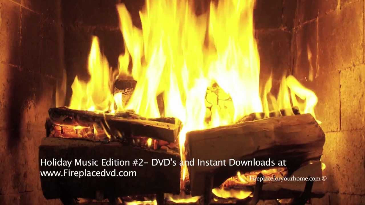 Fireplace Dvd With Christmas Music
 Fireplace The Best Christmas Yule Log Fireplace FREE