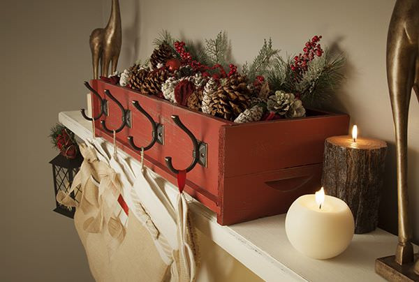 Fireplace Mantel Christmas Stocking Hooks
 6 Weeks of Holiday DIY Week 1 DIY Stocking Hangers
