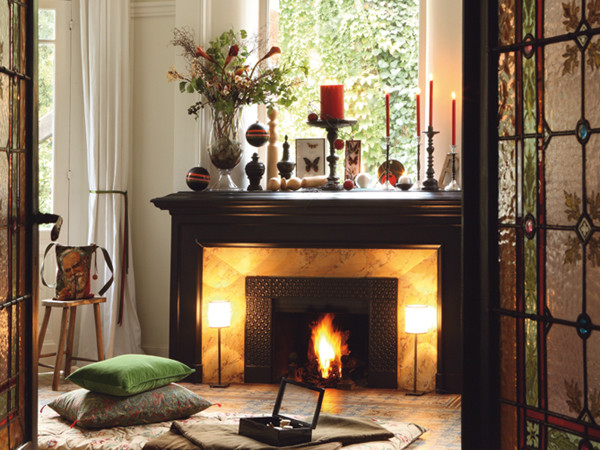 Fireplace Mantels Christmas Decor Ideas
 40 Christmas Fireplace Mantel Decoration Ideas