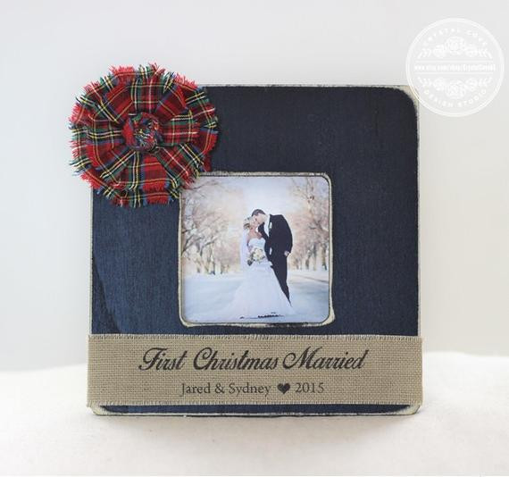 First Christmas Married Gift Ideas
 First Christmas Married Newlywed Christmas Holiday GIFT