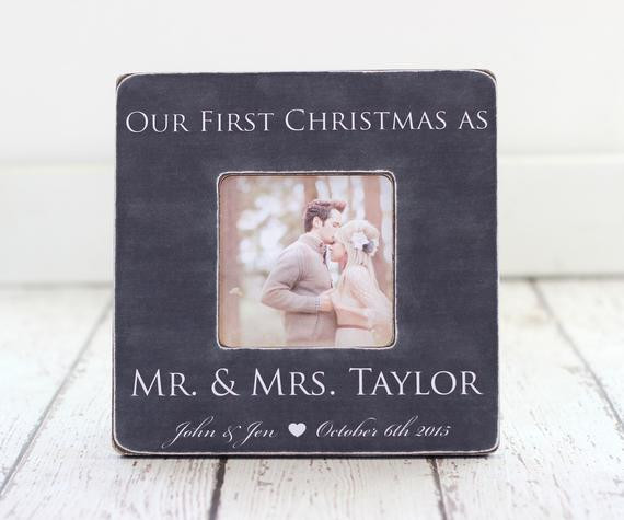 First Christmas Married Gift Ideas
 First Christmas Married GIFT Newlywed Wedding Christmas Gift
