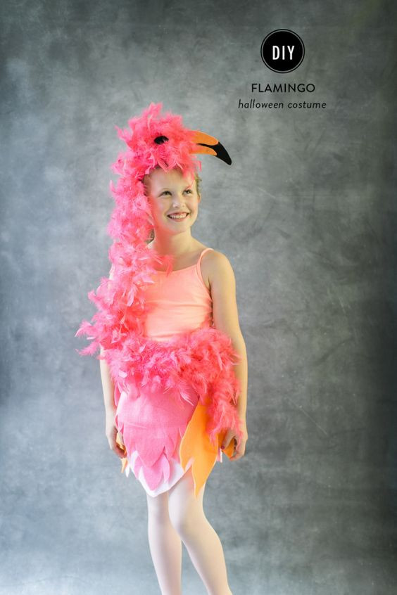 Flamingo Costume DIY
 Flamingos Halloween costumes and Costumes on Pinterest