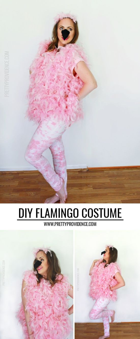 Flamingo Costume DIY
 DIY Flamingo Costume