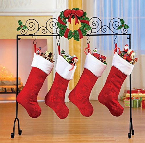 Floor Christmas Stocking Holder
 decorseasonal Shop for Seasonal Decor online