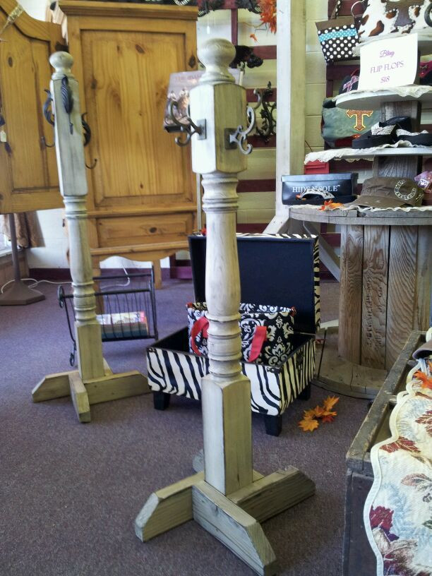 Floor Christmas Stocking Stand
 Stocking hangers for those without mantles scarfs