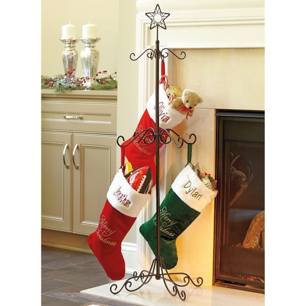 Floor Christmas Stocking Stand
 Best 25 Stocking holder stand ideas on Pinterest