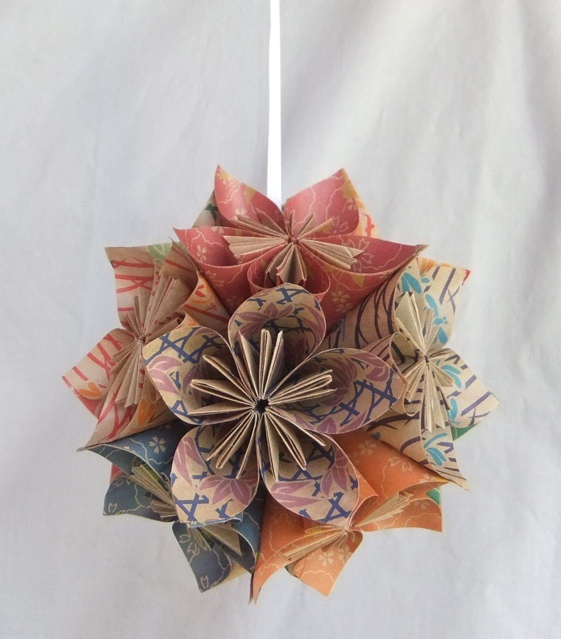 Flower Christmas Ornaments
 Origami Flower Ornament The Natural Christmas Tree