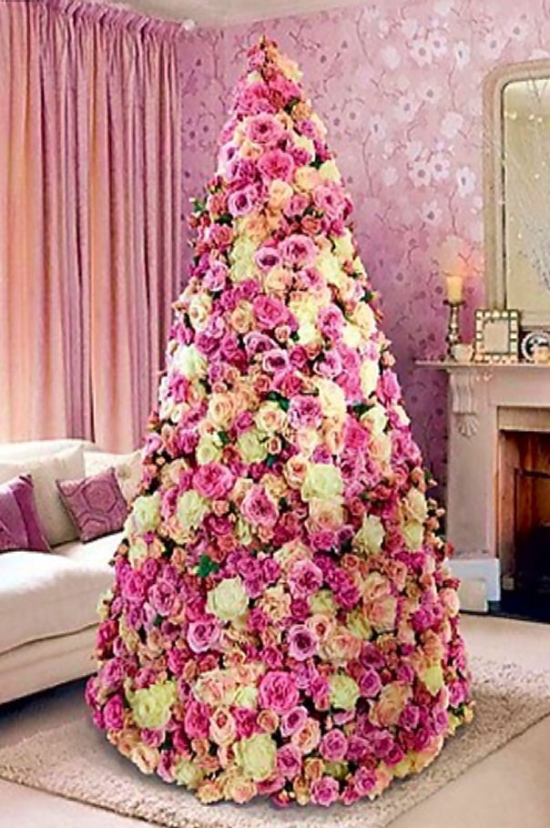 Flower Christmas Tree
 17 ideas about Christmas Flowers on Pinterest