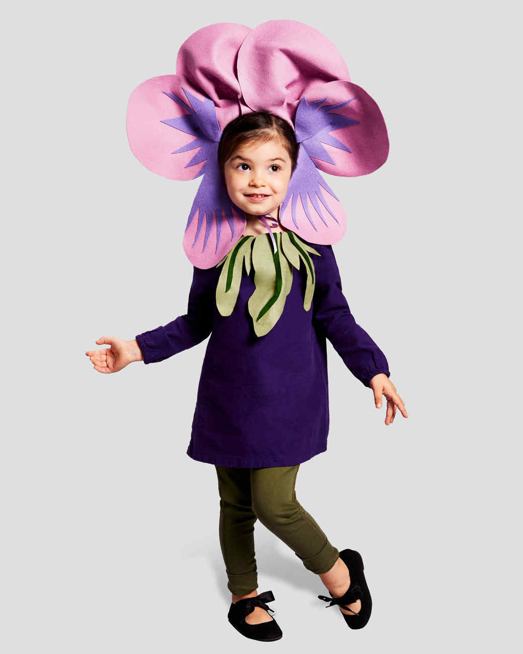 Flower Halloween Costume For Toddler
 Violet Flower Costume