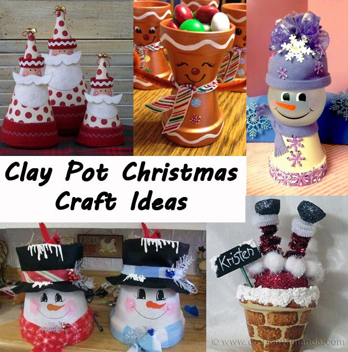 Flower Pot Christmas Crafts
 Best 25 Clay pot crafts ideas on Pinterest