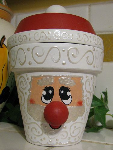 Flower Pot Christmas Crafts
 Clay pots Clay pot crafts and Clay on Pinterest