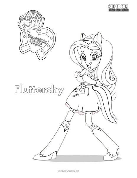 Fluttershy Equestria Girl Coloring Pages
 Fluttershy Equestria Girls Pages Coloring Pages