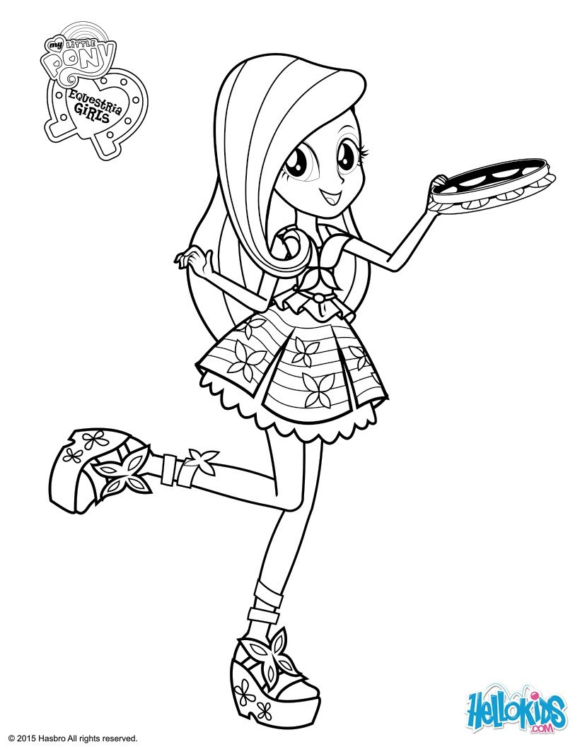 Fluttershy Equestria Girl Coloring Pages
 Fluttershy coloring pages Hellokids