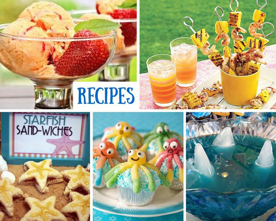 Food Ideas For A Beach Themed Party
 Beach Party Ideas for Kids