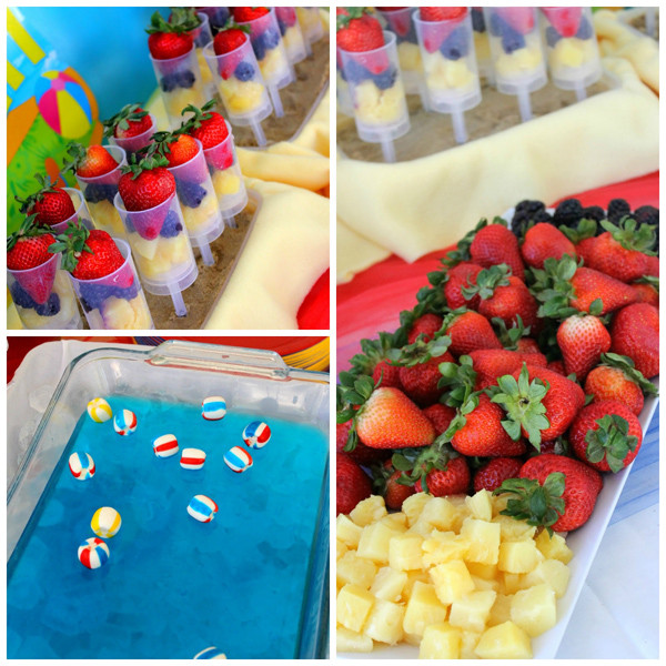 Food Ideas For A Beach Themed Party
 Kara s Party Ideas Beach Ball Birthday Party Supplies