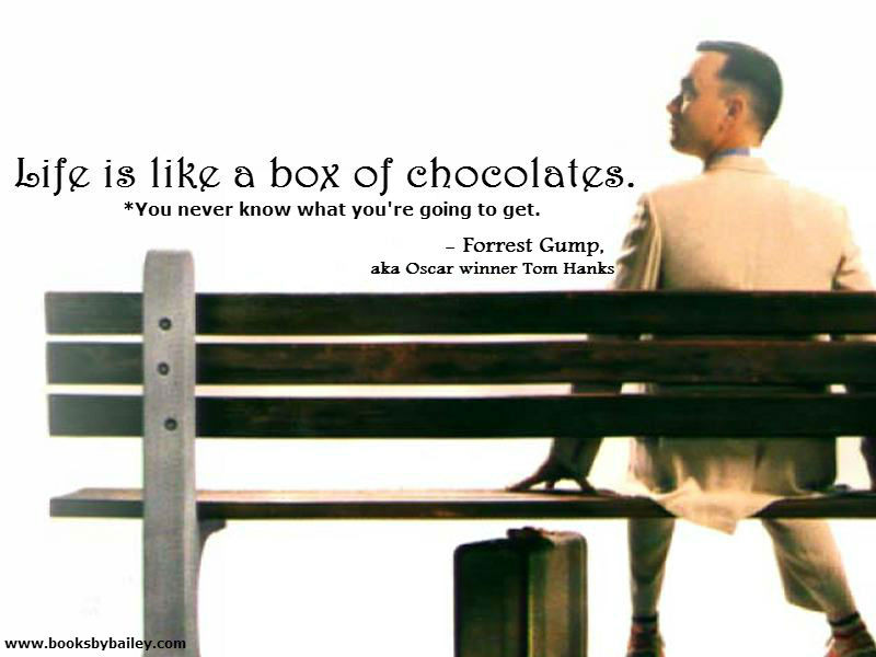 Forrest Gump Life Is Like A Box Of Chocolates Quote
 10 inspiring movie quotes – how to survive in paris
