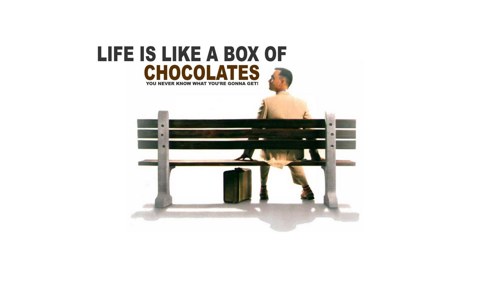 Forrest Gump Life Is Like A Box Of Chocolates Quote
 Food Quotations Literature Poems Posters ESL